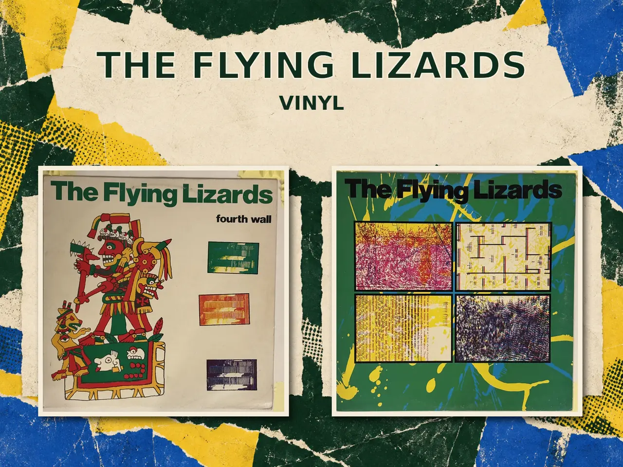 Billede 1 - The Flying Lizards – 2 vinyl LP UK New Wave 80s