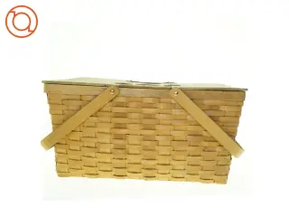 Flettet Picnic kurv (str. 23 x 26 x 42 cm)