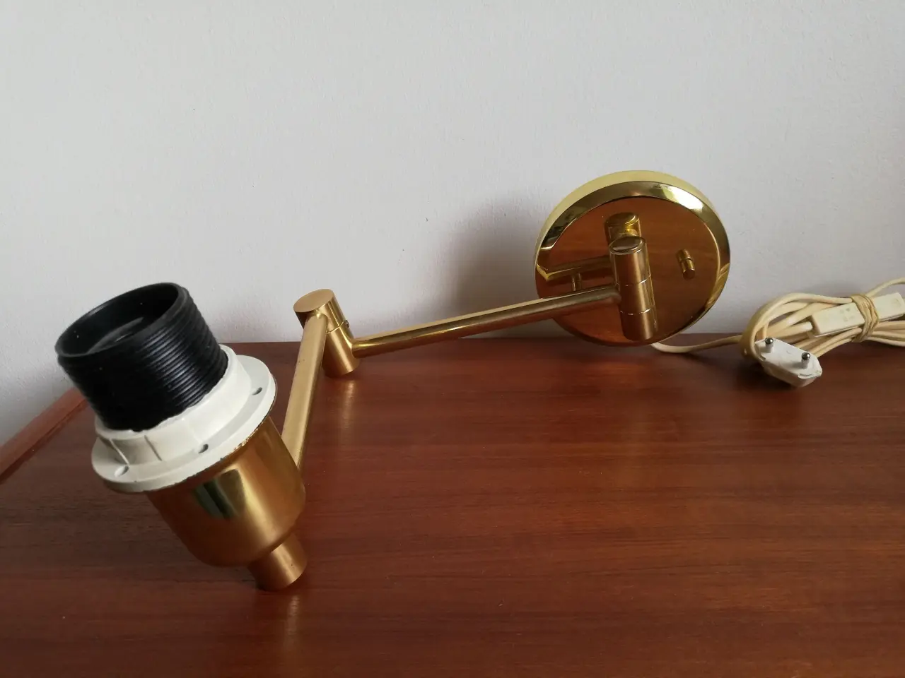 Billede 2 - Messing swinglampe