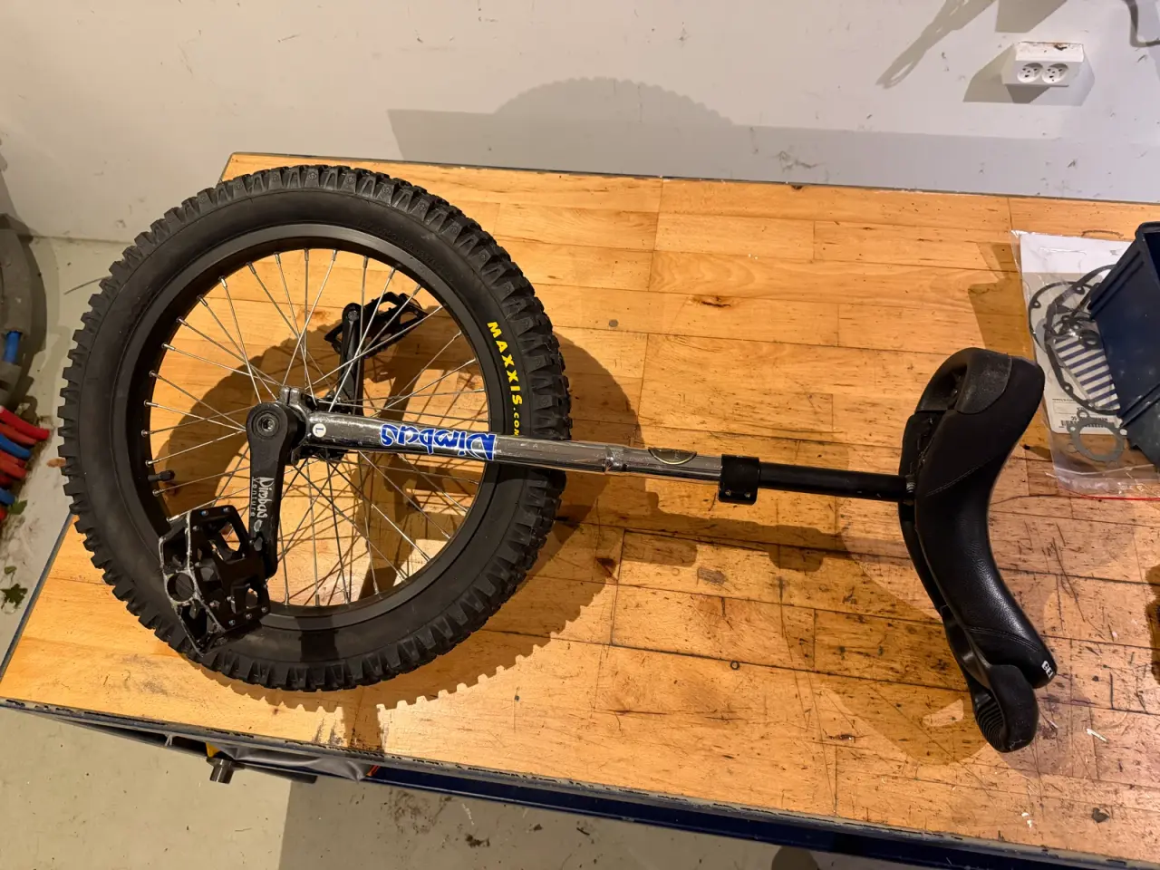 Billede 1 - Ethjulet trial cykel
