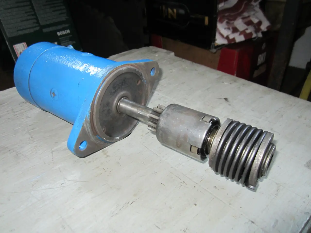 Billede 3 - Starter Ford Dexta Benzin