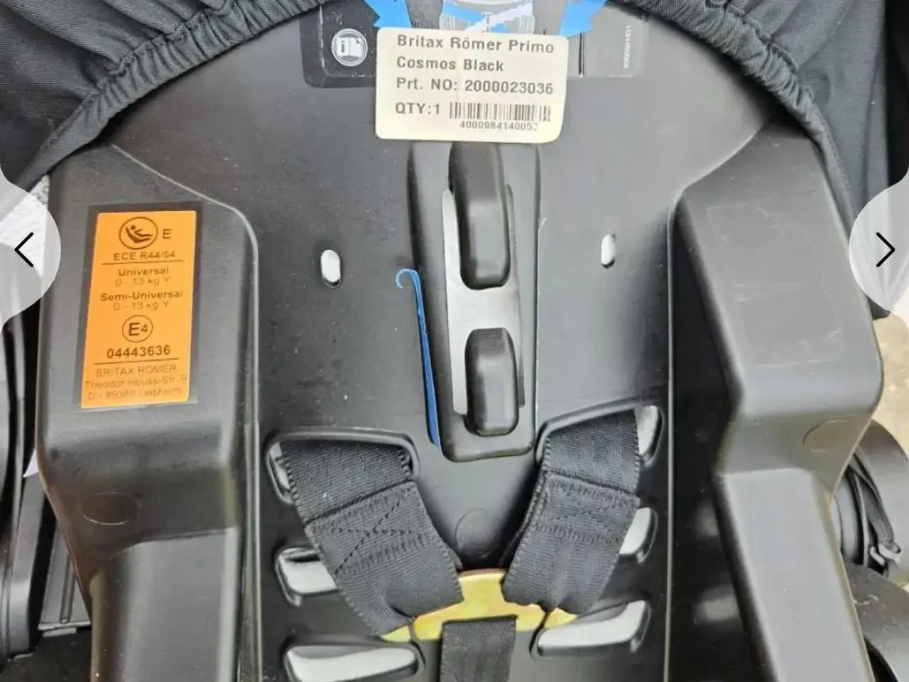 Billede 4 - Autostol med Isofix 0-13 kg