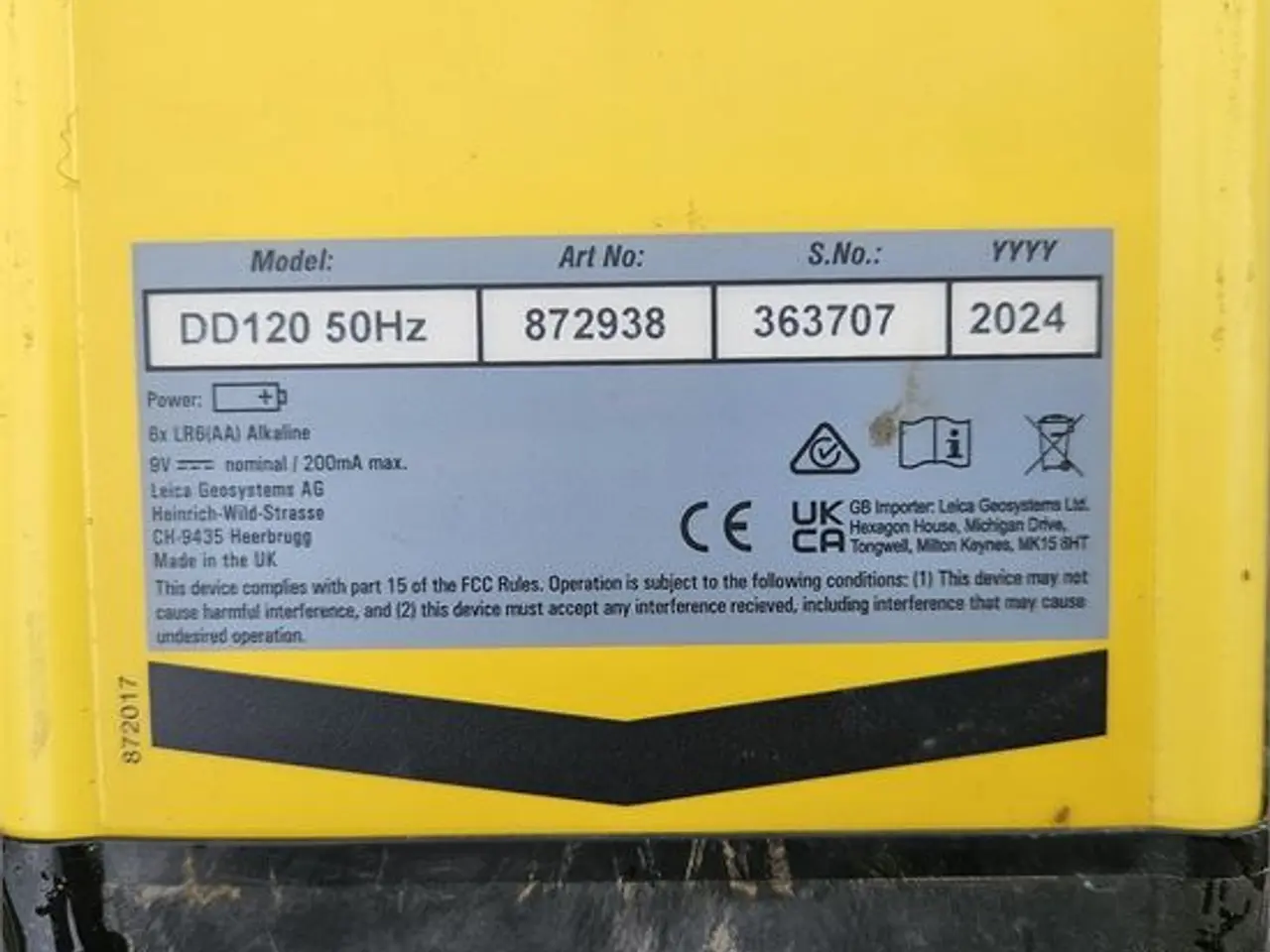 Billede 5 - Leica Geosystems DD120 50Hz