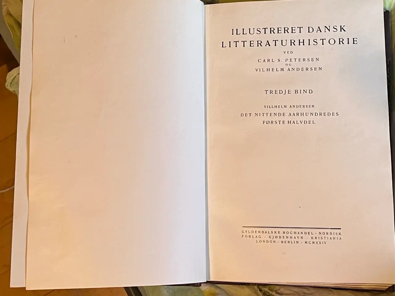Billede 2 - *Illustreret dansk litteraturhistorie* i 4 bind