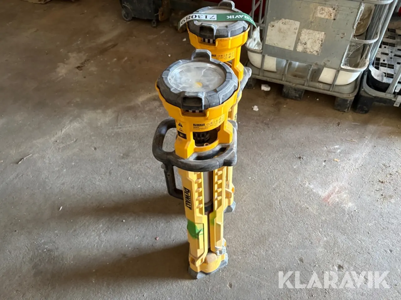 Billede 5 - Arbejdslamper 2 styk Dewalt DCL079