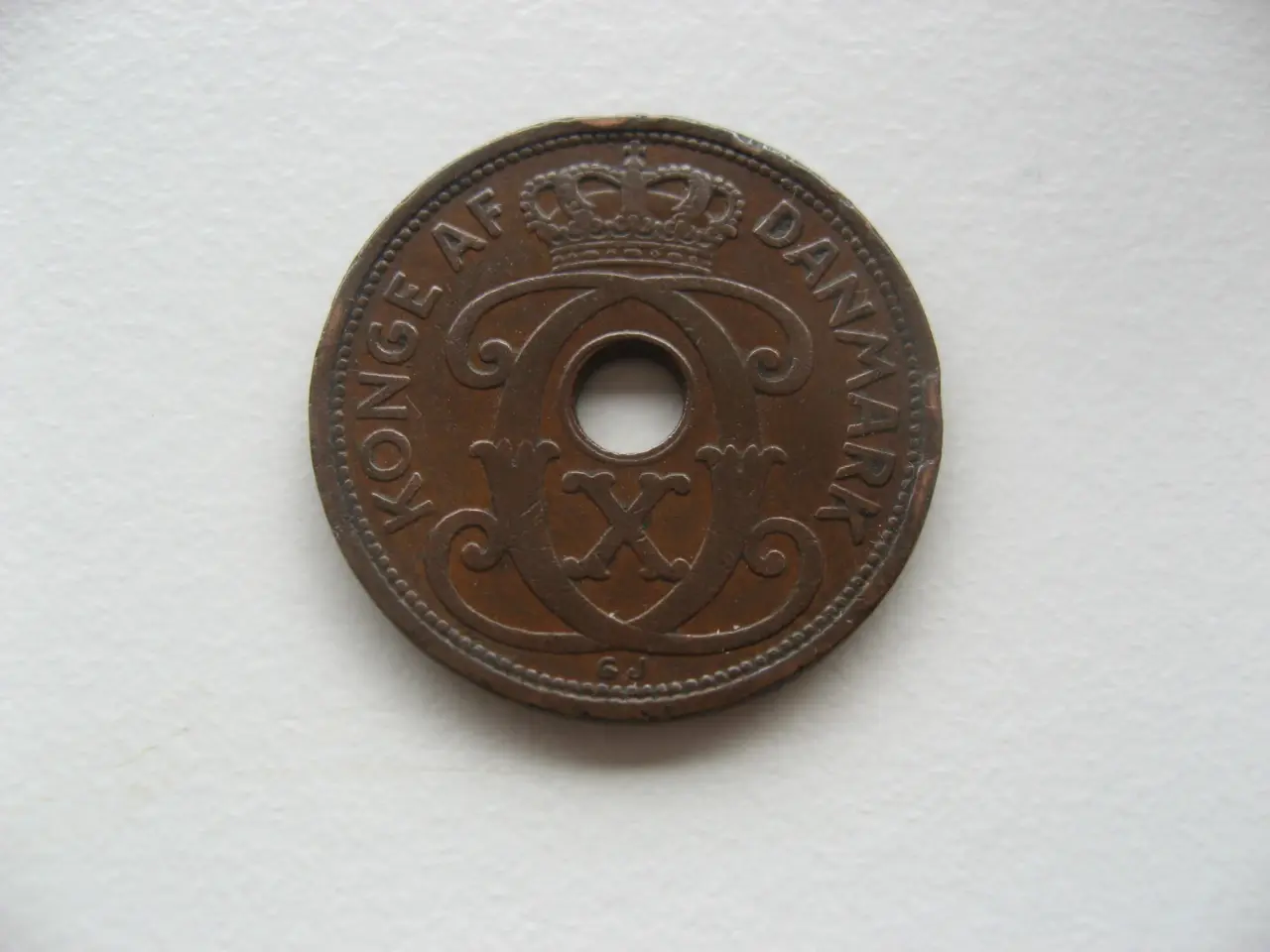 Billede 2 - Flot kobber 2 øre 1926HCN, den svære