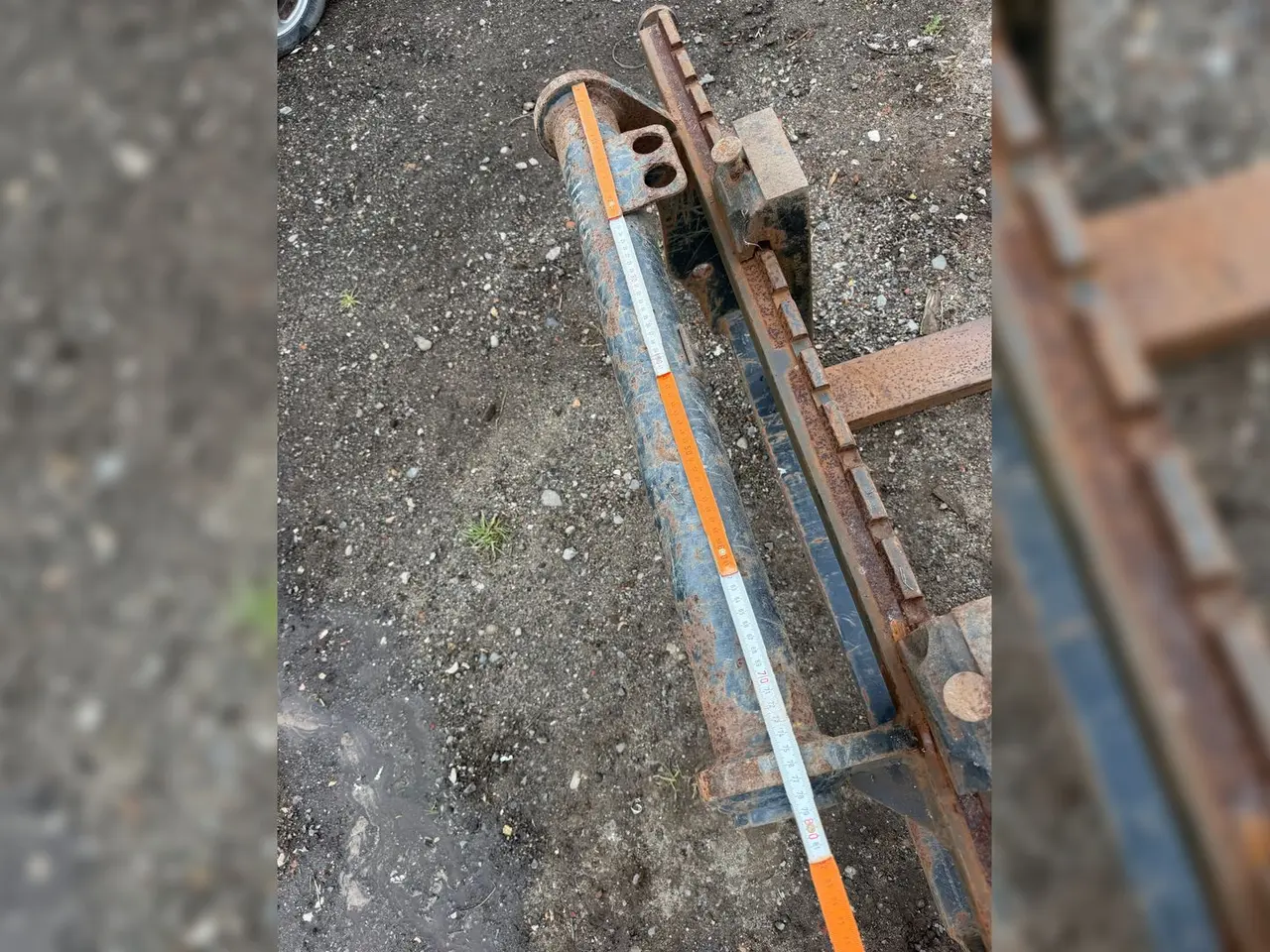 Billede 5 - - - - Pallegafler 120cm ramme og 120 cm gafler - Manitou beslag