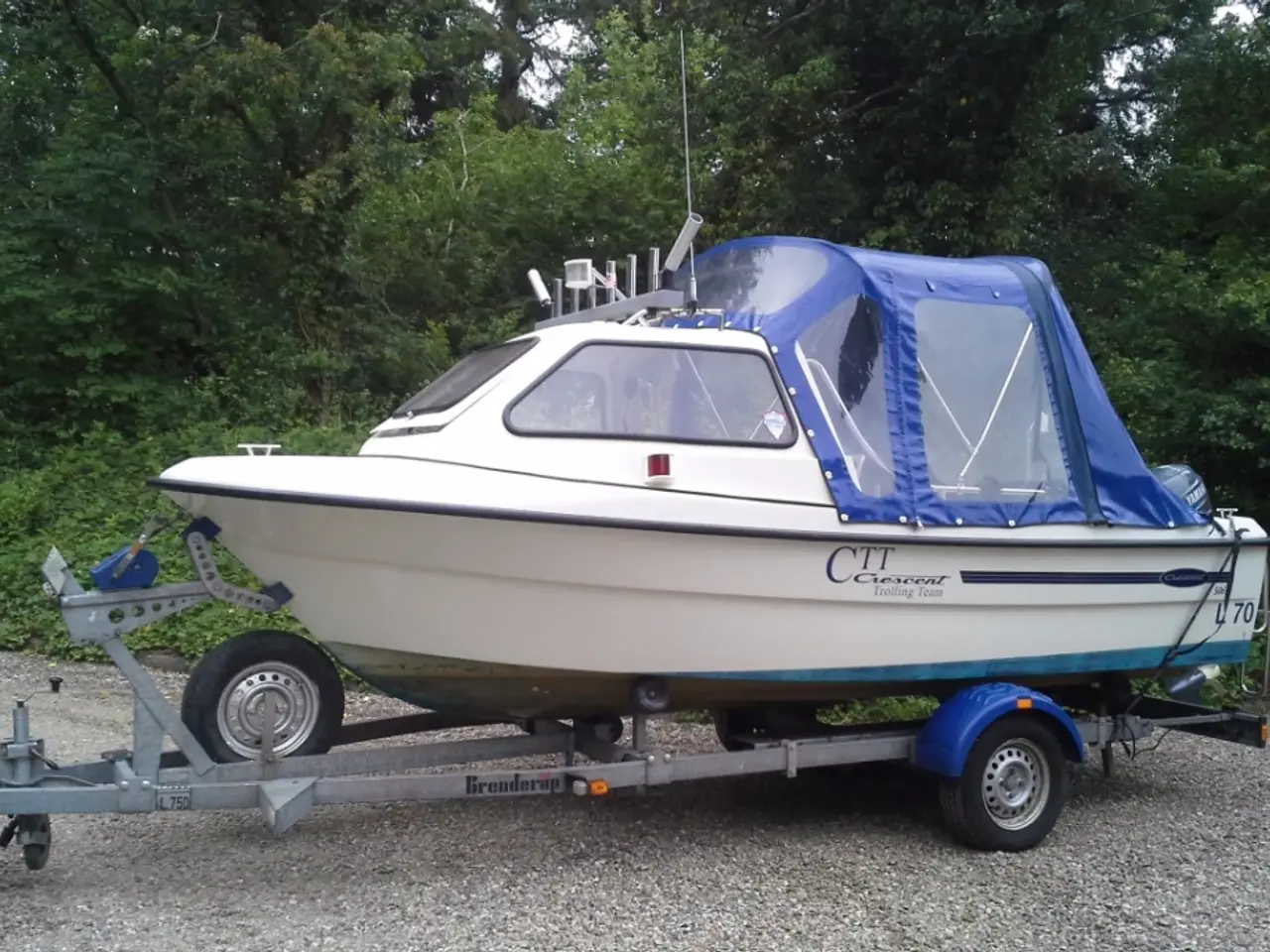 Billede 1 - Dynamisk trailerbåd til mange formål.