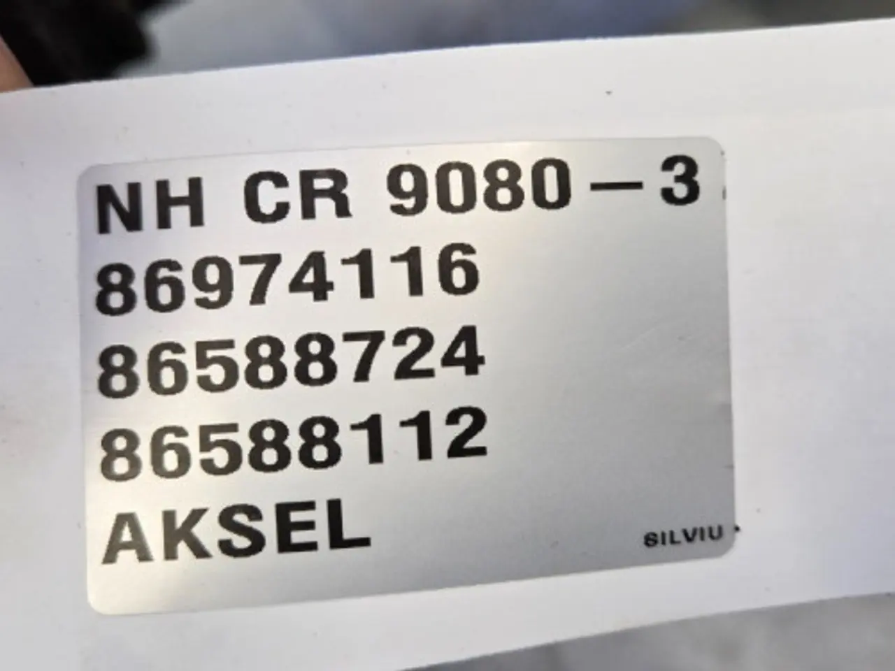Billede 16 - New Holland CR9080 Aksel 86974116