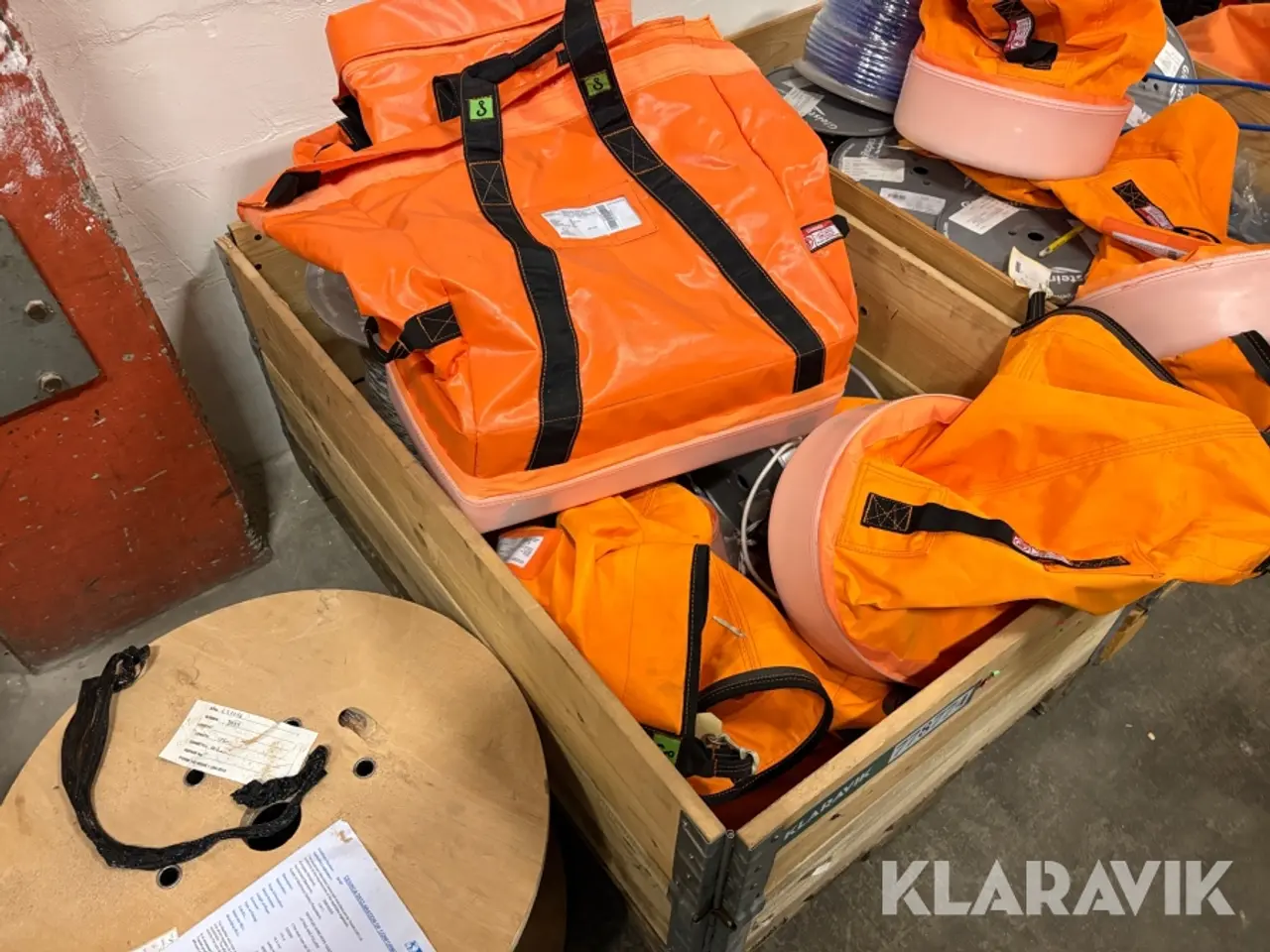 Billede 2 - Offshore tasker og sejlgarn EMG 3579 - 6 tasker / 6 ruller / 1 palle
