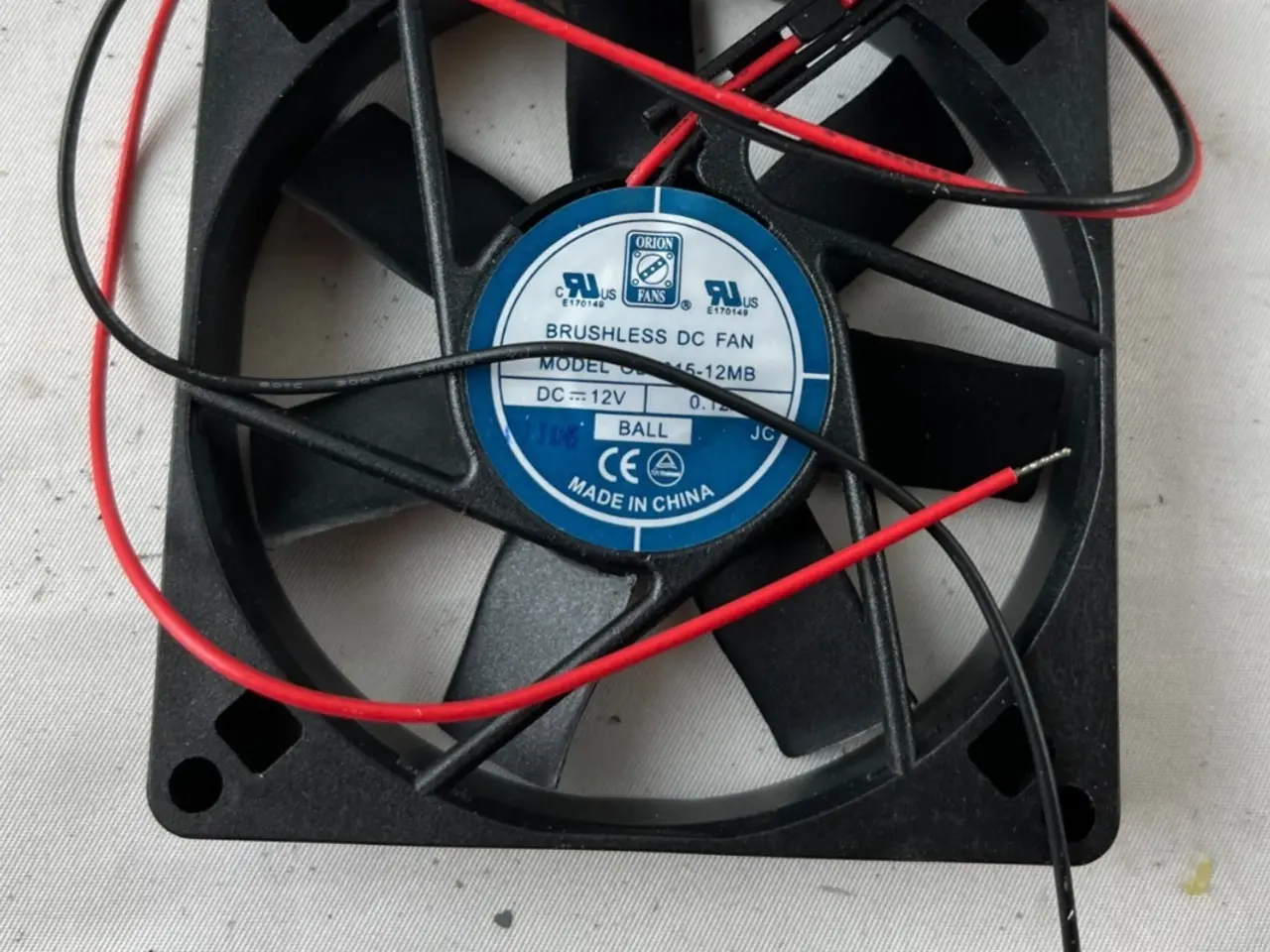 Billede 1 - Orion OD8015-12MB Brushless DC Cooling ventilator