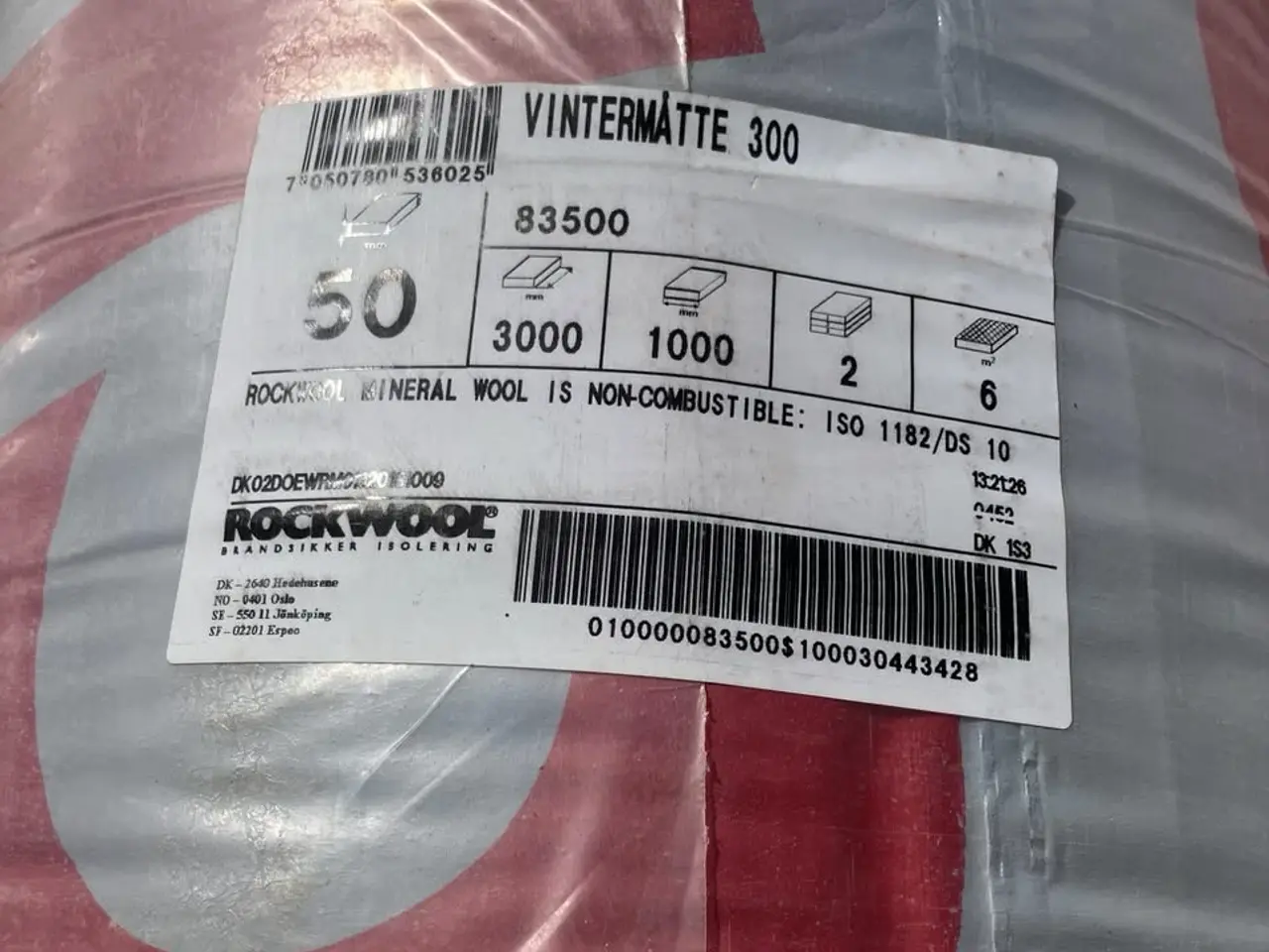 Billede 1 - Rockwool Vintermåtter