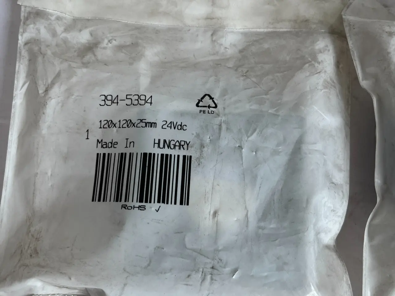Billede 5 - Ebm‑Papst 394‑5394 Axial ventilator 80 X 80 X 25Mm