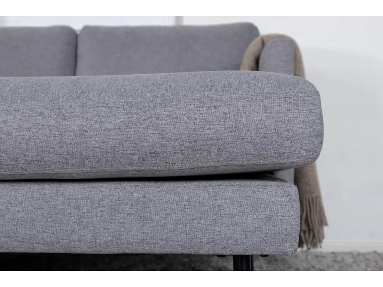 Billede 16 - Zoom U-Sofa -Grå Stof
