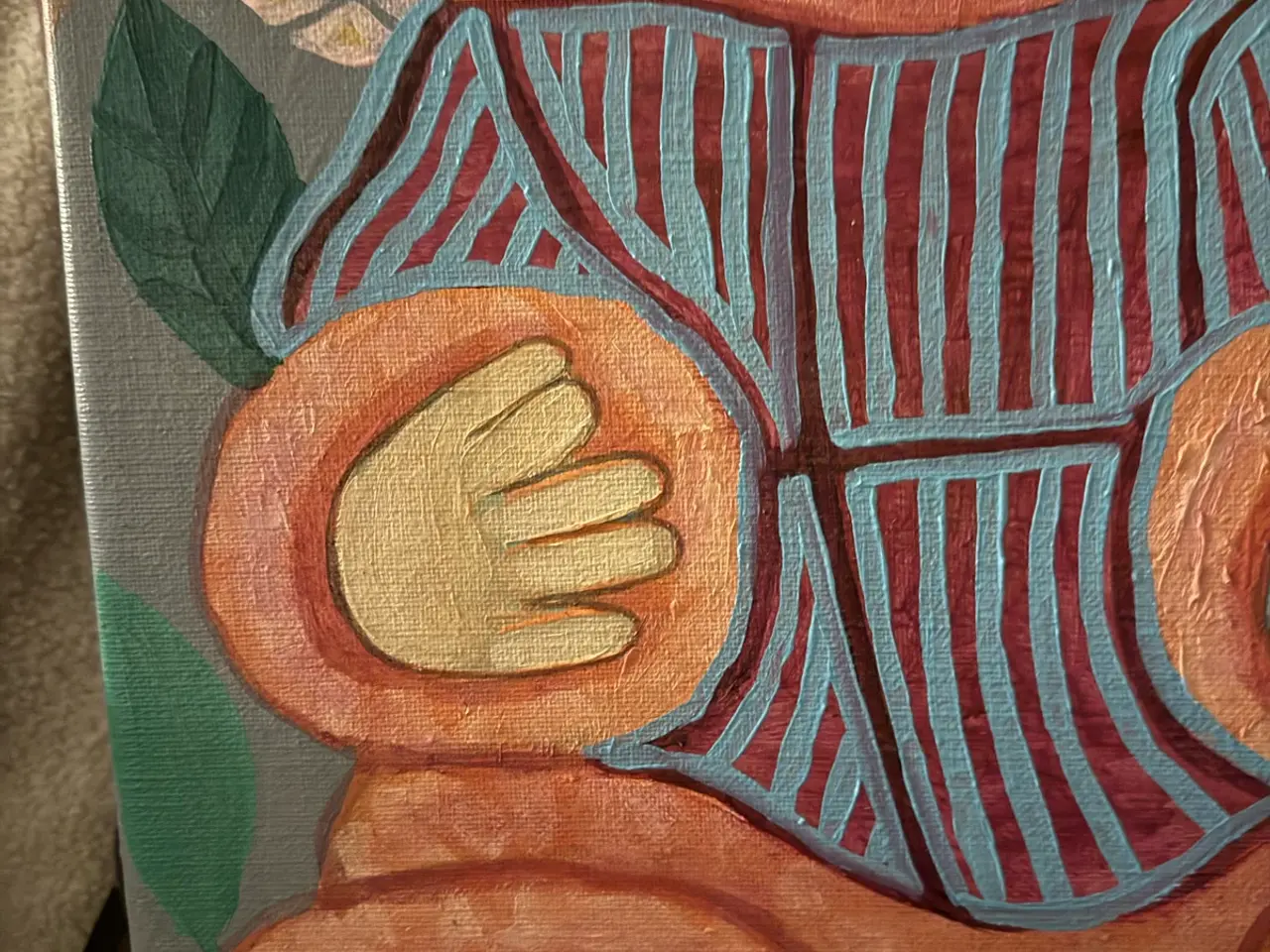 Billede 3 - Signe Hougaard maleri 40x50