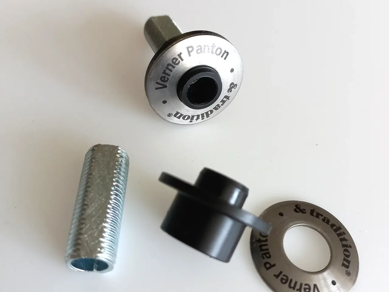 Billede 1 - Org. Flowerpot navne-topskive + m10 plastbøsning