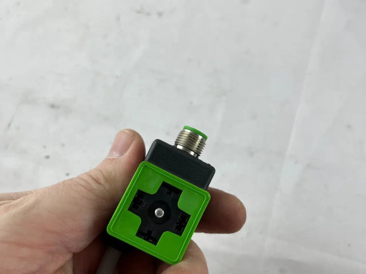 Billede 7 - Murr Elektronik MSUD Double ventil stik M12 kabel