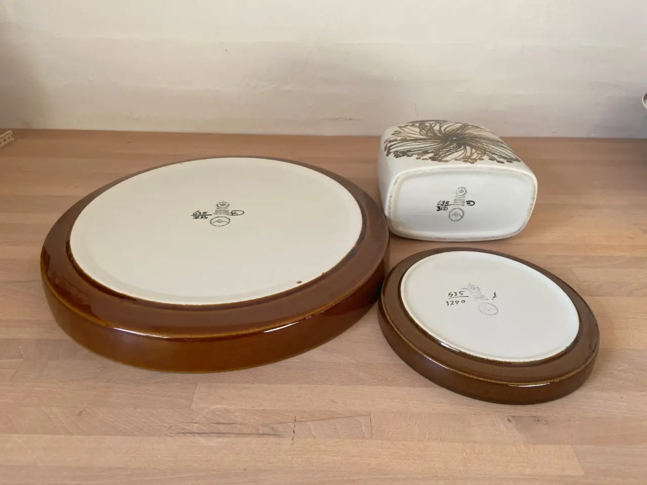 Billede 2 - Royal Baca fajance vase og fad mm