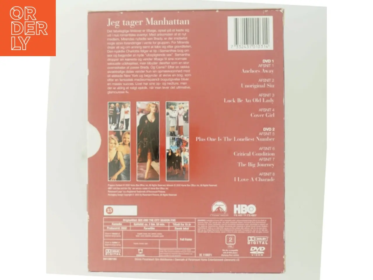 Billede 3 - Sex and the city - sæson 5 - Sex and the city - sæson 5 (DVD)