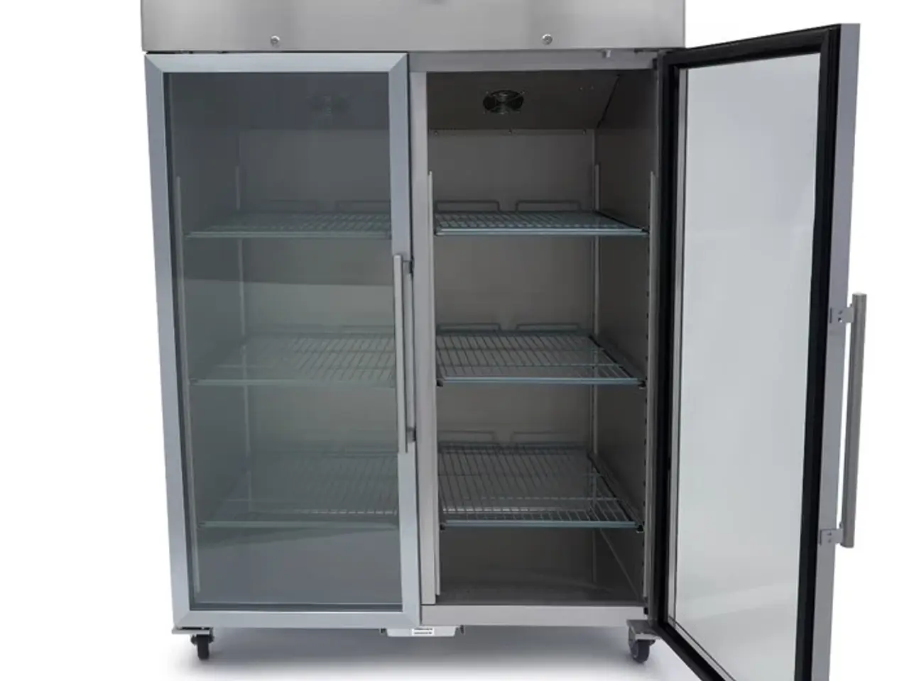 Billede 4 - Industrifryseskab med 2 glasdøre 2/1 GN – 1400 L