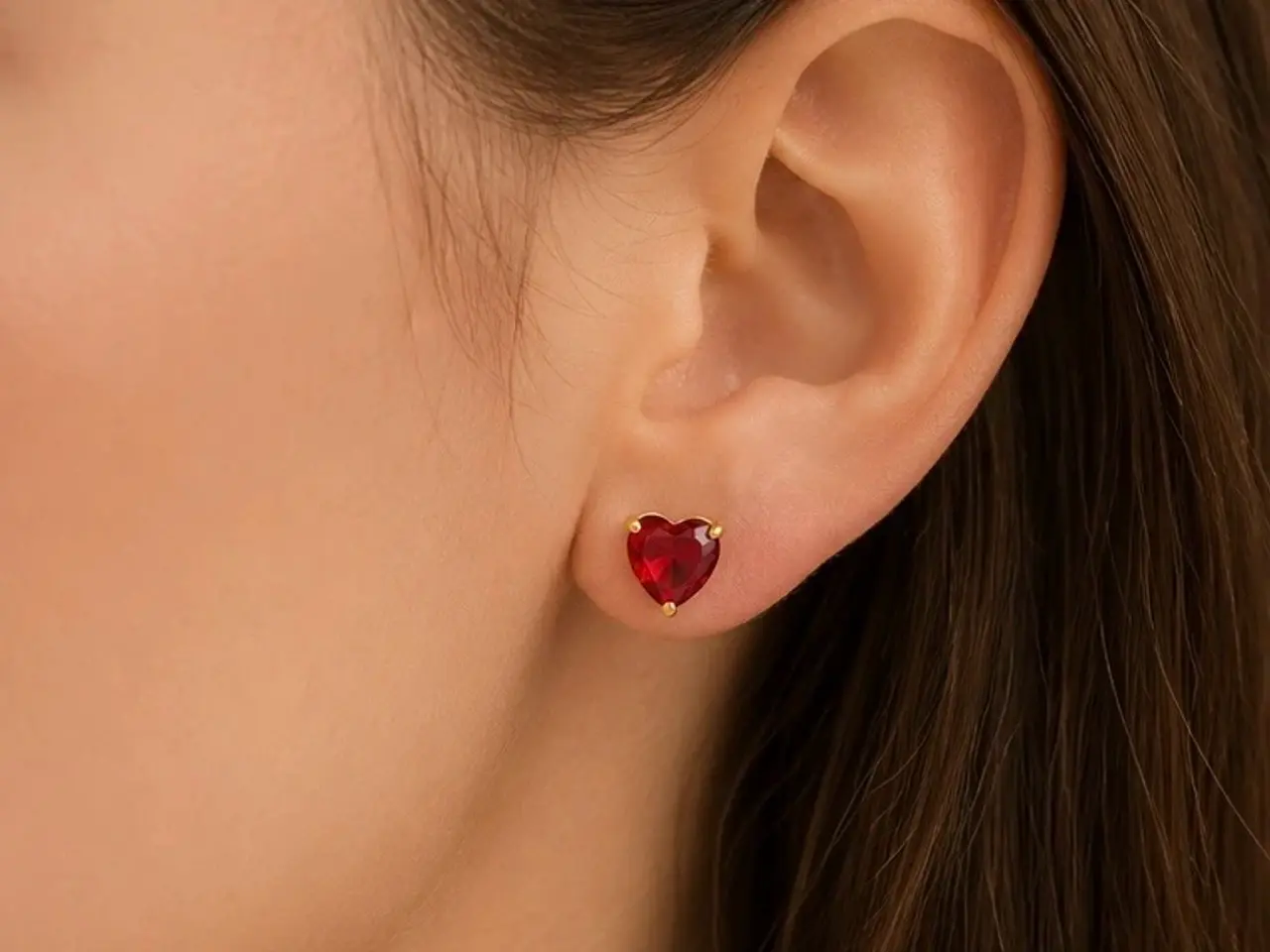 Billede 2 - Sena Earrings Red