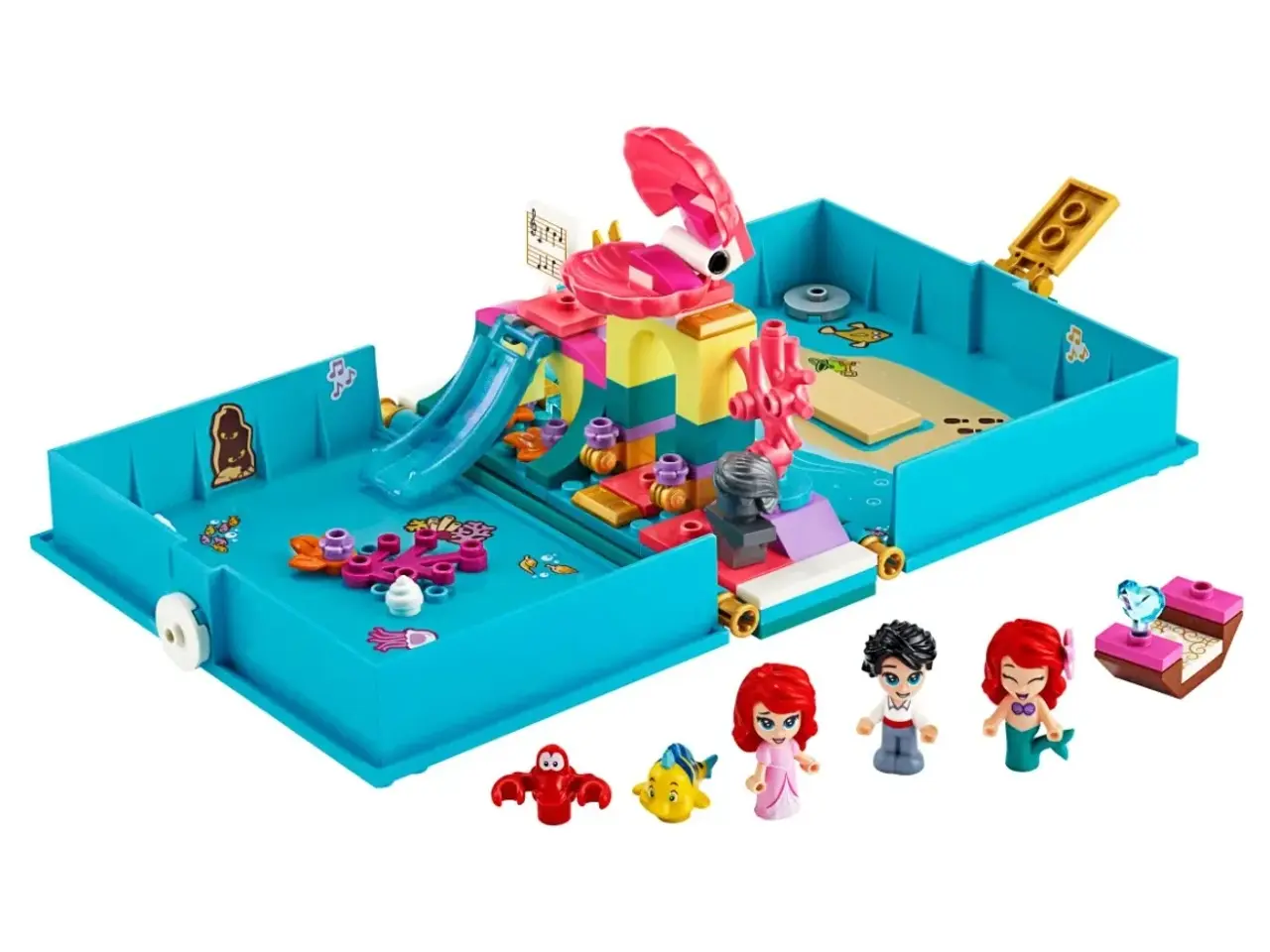 Billede 1 - LEGO Disney 43176 Ariels Bog Eventyr 100% komplet