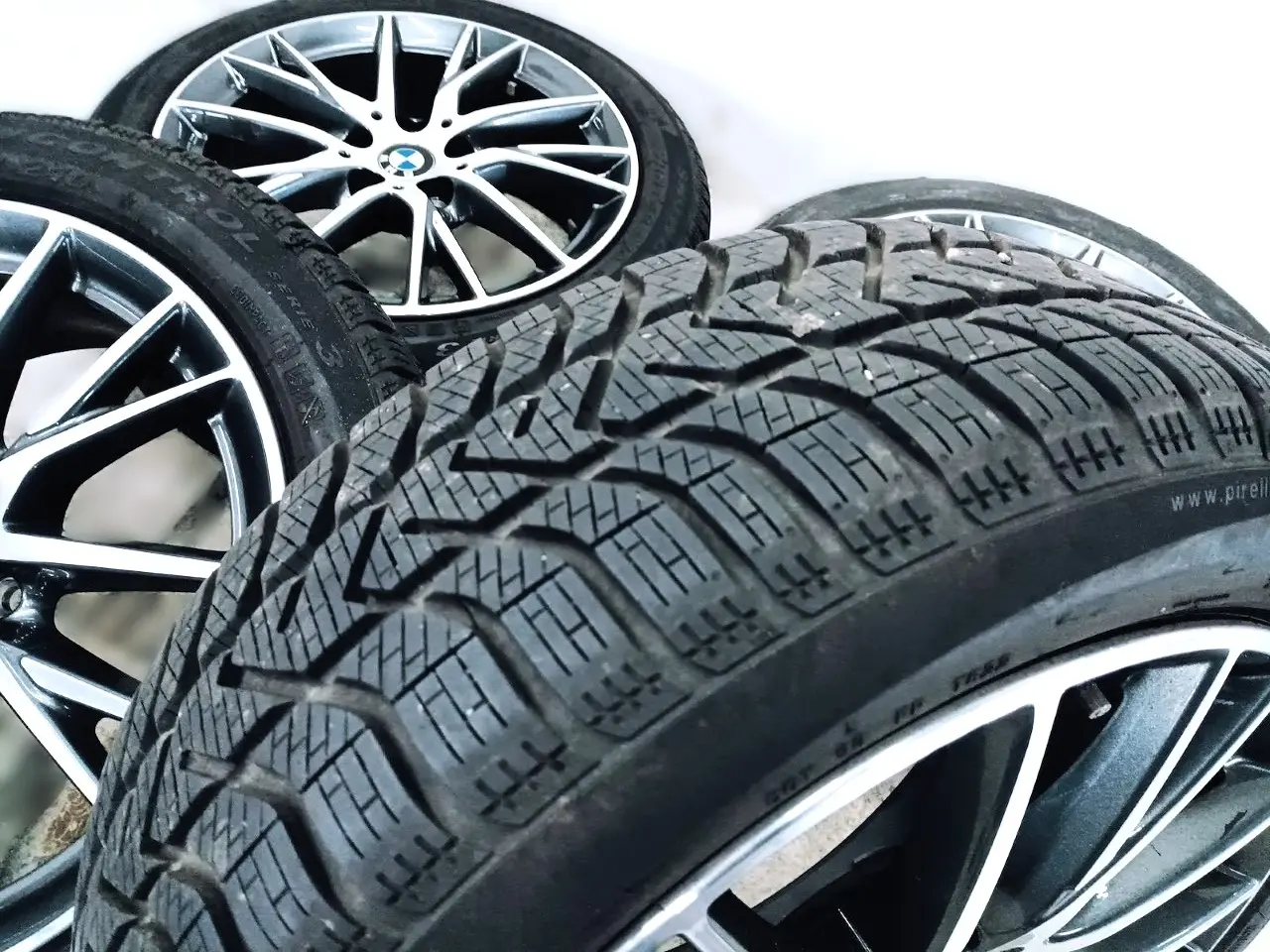 Billede 7 - 5x112 17" ET47 nav 66,6ø BMW vintersæt inkl. TPMS