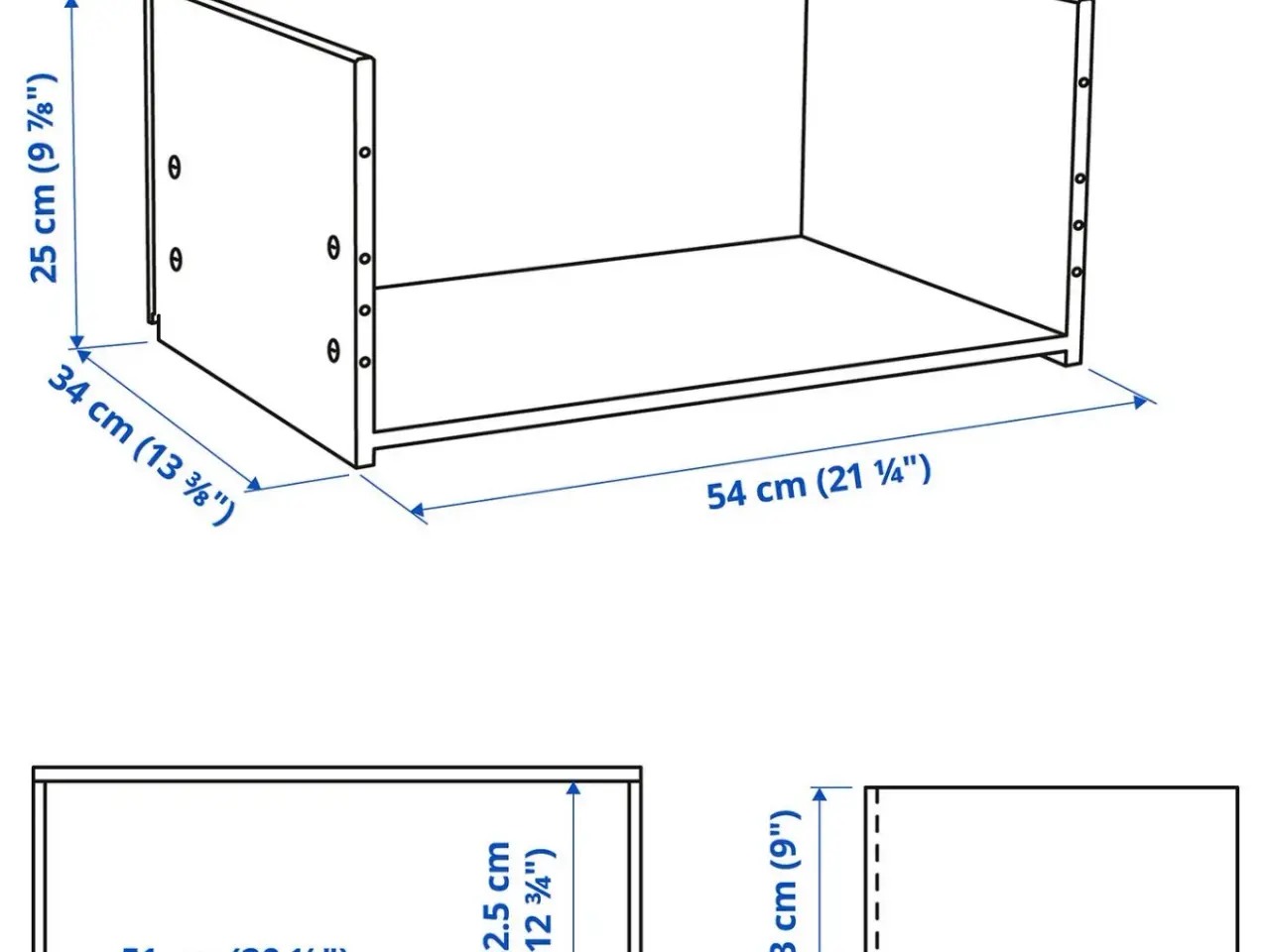 Billede 1 - Høje skuffer til BESTÅ (Ikea)