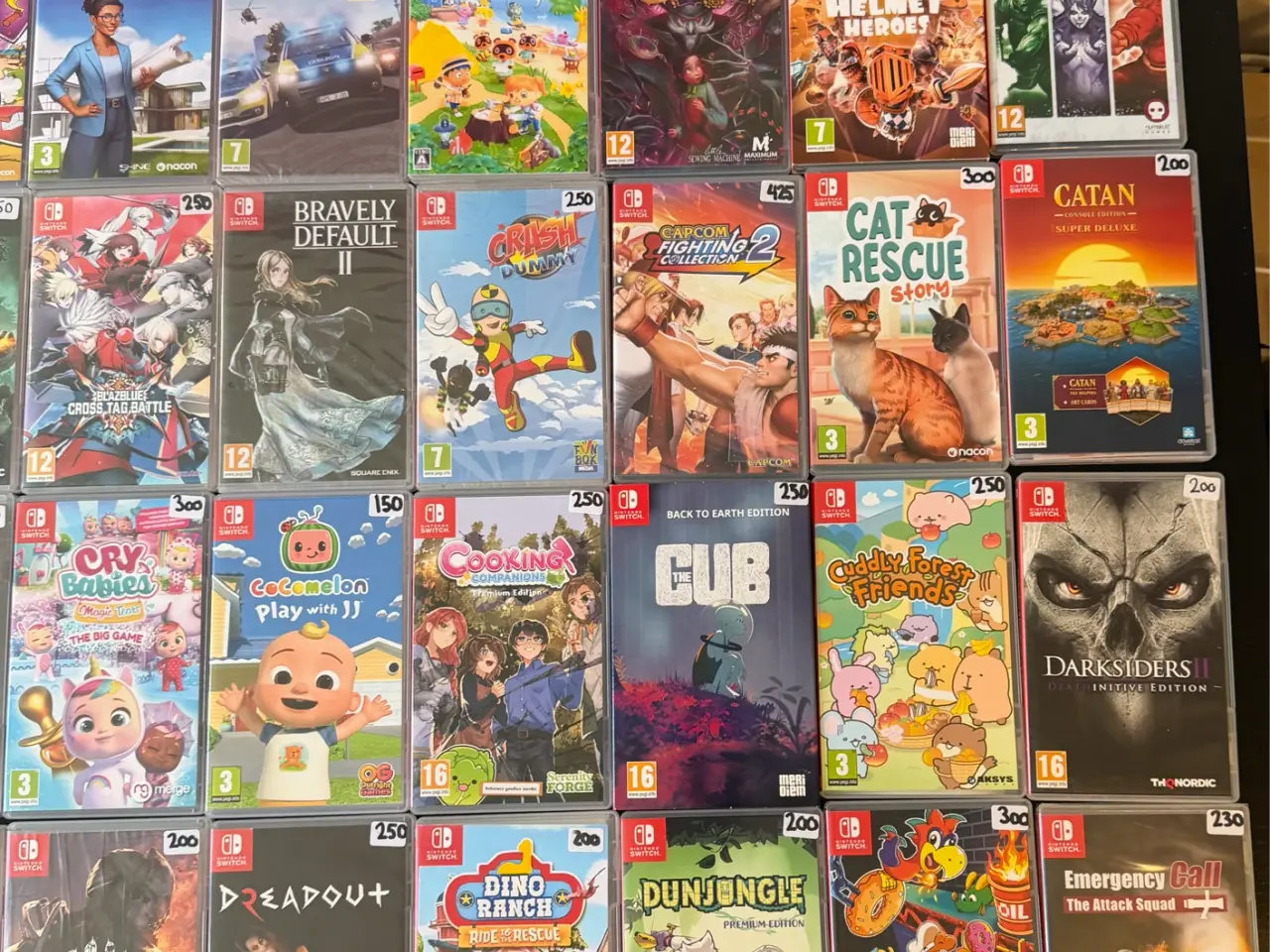 Billede 10 - Over 200 Stk Nintendo Switch Spil Separate Priser