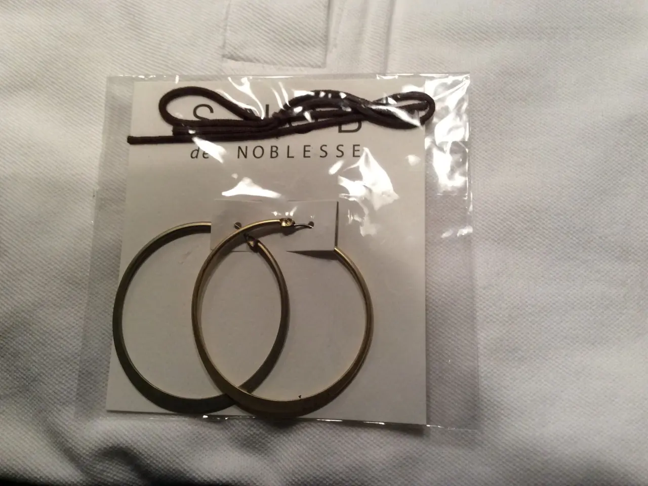 Billede 1 - S`nob de noblesse øreringe