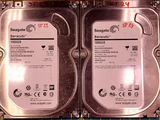 Harddisk 1 Tb 2 stk