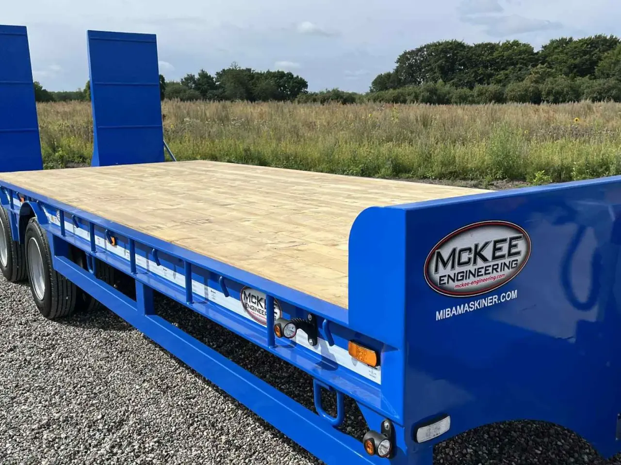 Billede 3 - McKee 19T LL maskintransportvogn