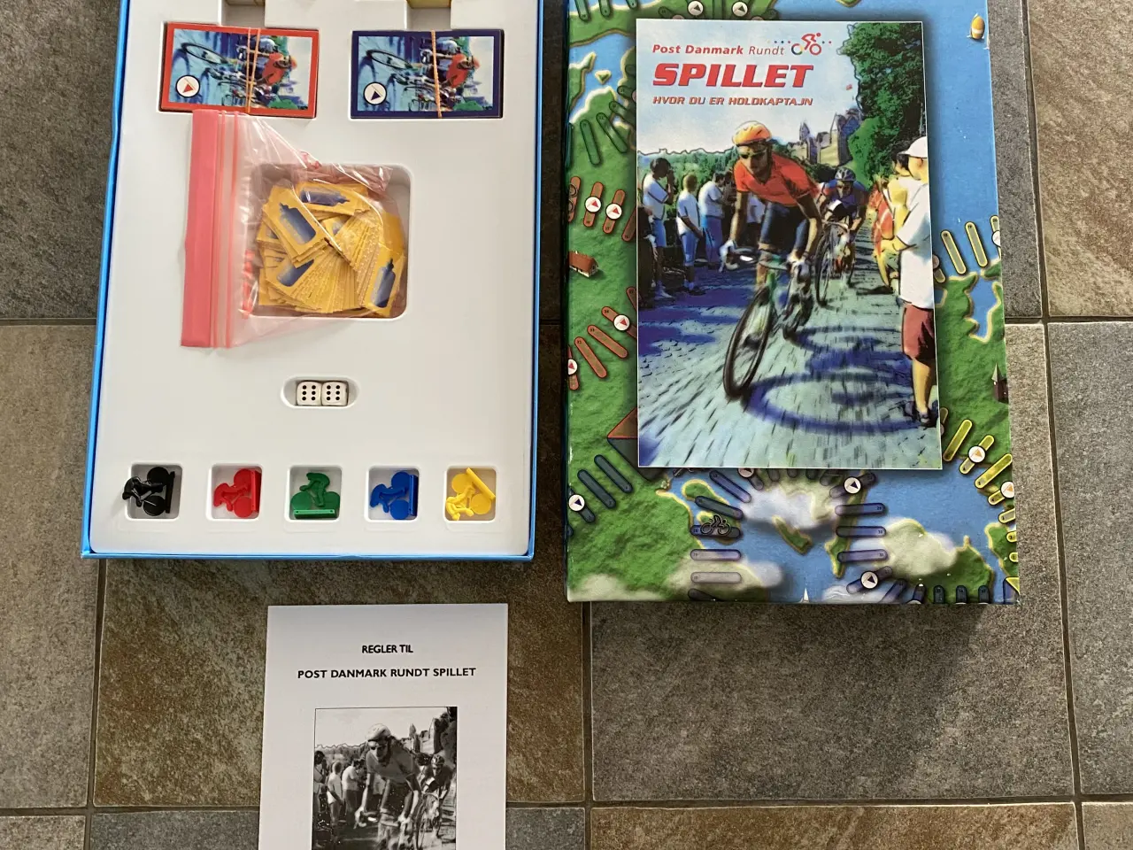 Billede 1 - Danmark Rundt brætspil
