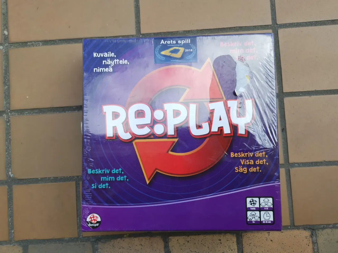 Billede 1 - UÅBNET Replay Brætspil
