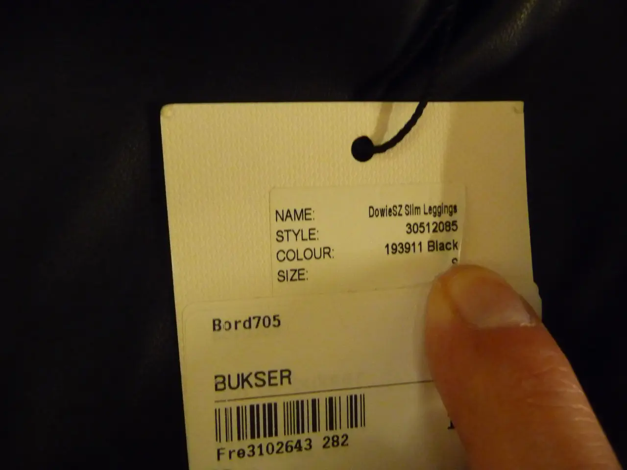 Billede 3 - leggins fake læder str S