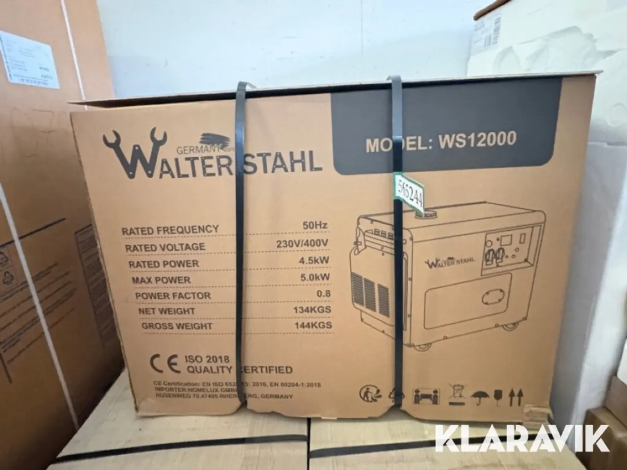 Billede 1 - Generator Walther Stahl WS12000