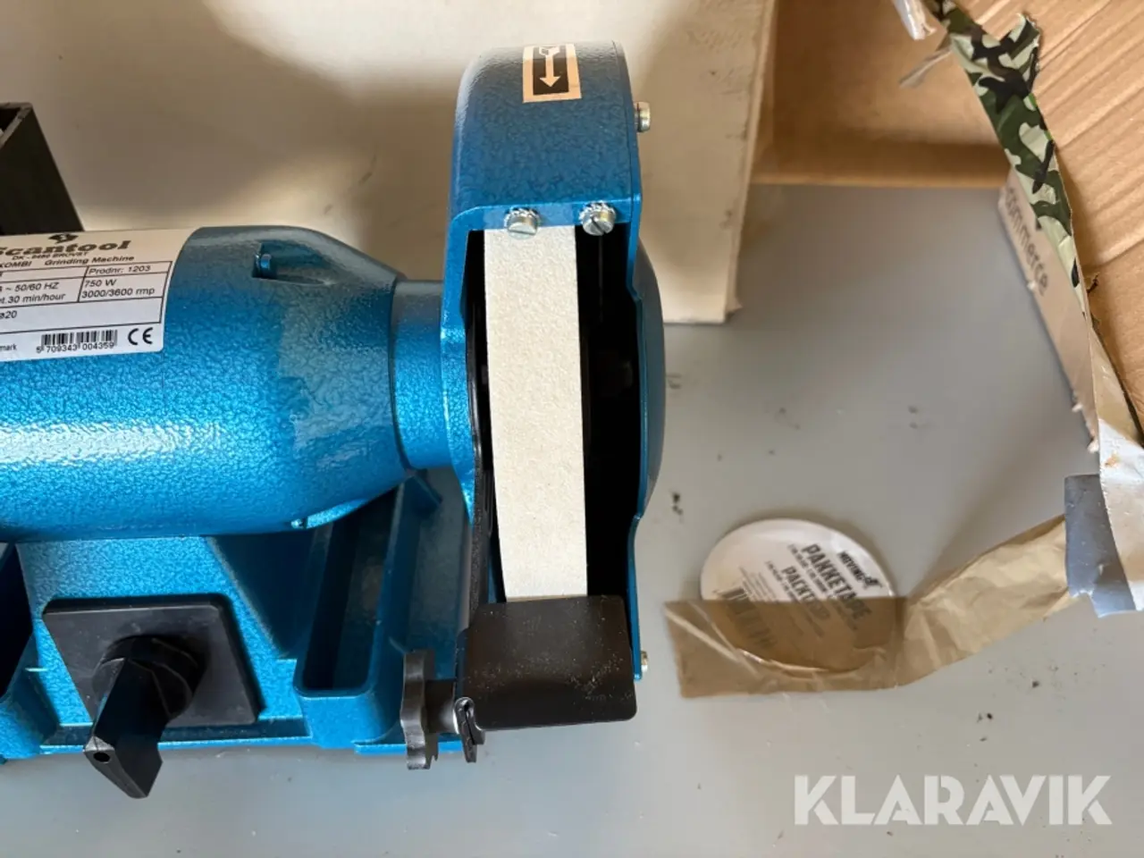 Billede 7 - Slibemaskine Scantool DC 200T Kombi