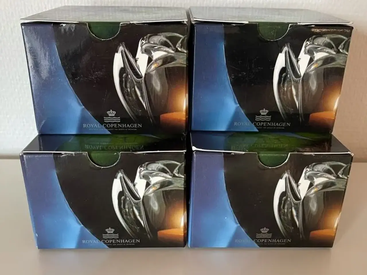 Billede 6 - Fire nye Lotus lysestager fra Royal Copenhagen