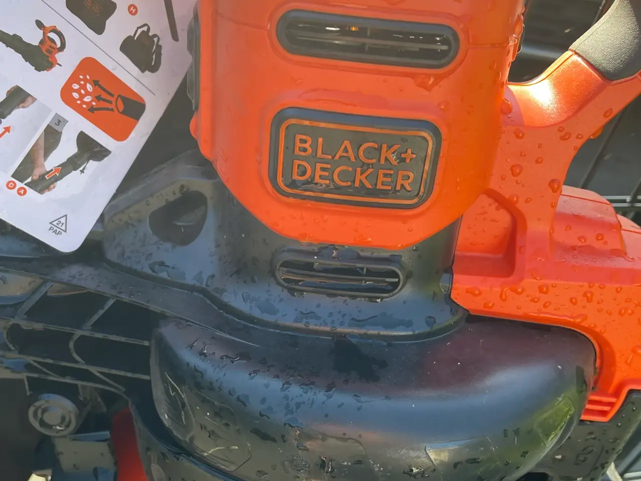 Billede 1 - Black & decker løvblæser og løvsuger