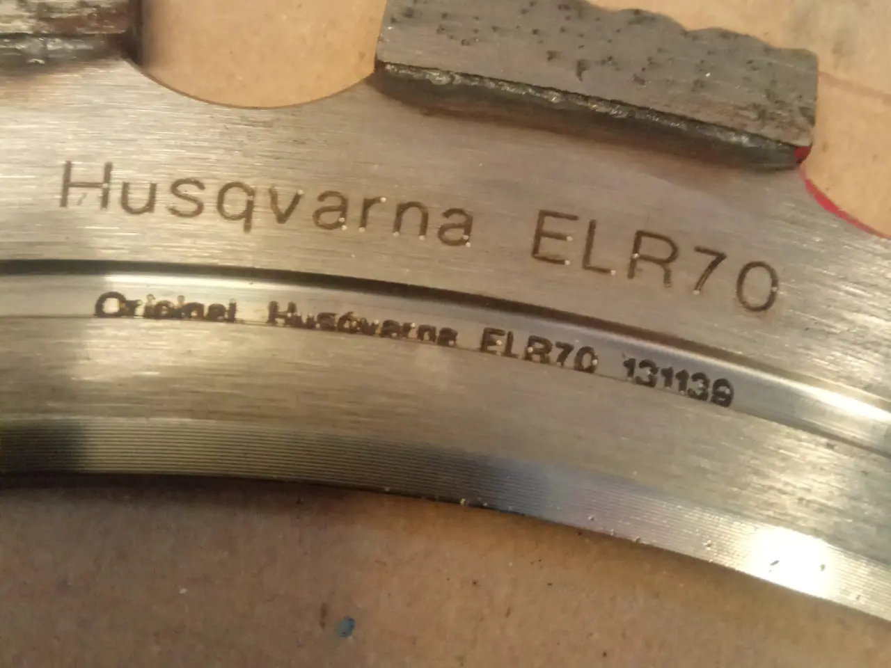 Billede 1 - Husqvarna Diamant Ring sav skæreskive.