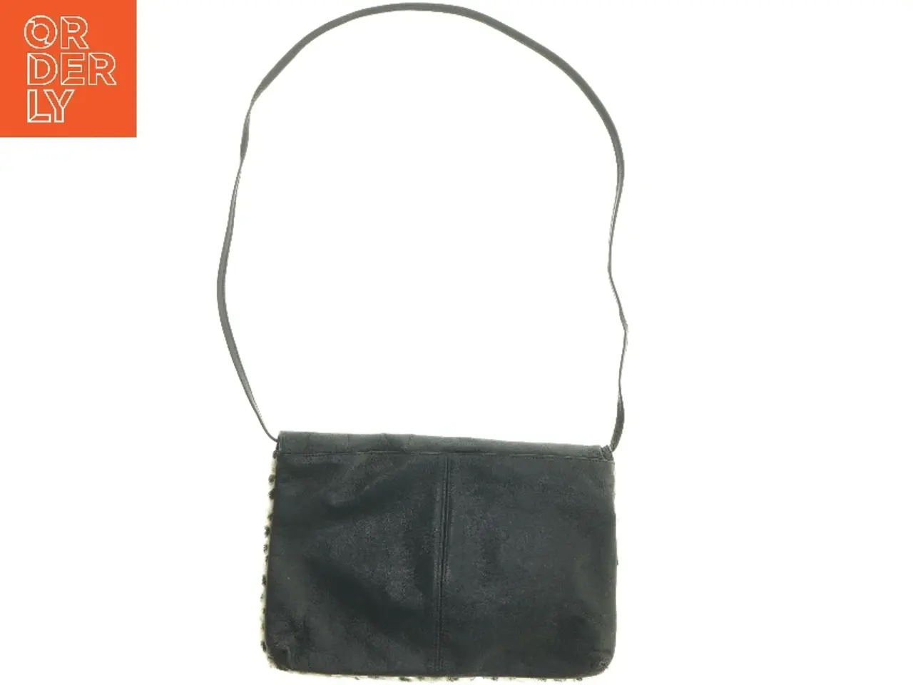 Billede 2 - Skuldertaske med dyreskind fra Belsac (str. 31x22 cm)