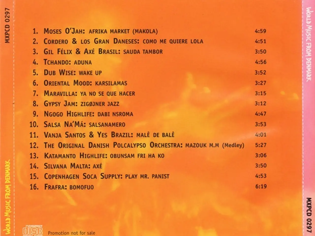 Billede 2 - Diverse kunstnere – World Music From… – CD