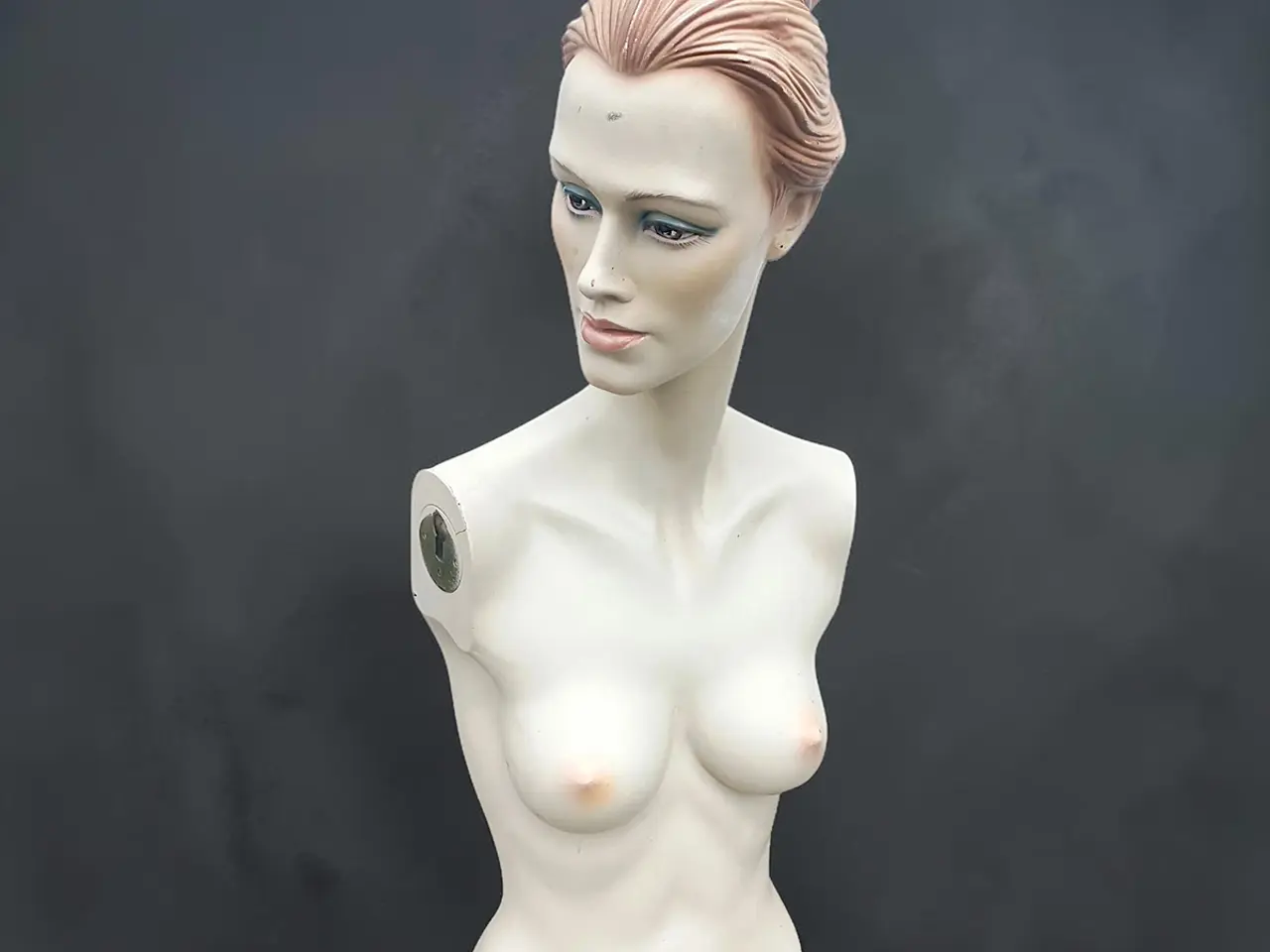Billede 1 - Vintage mannequin torso med hoved 79 cm