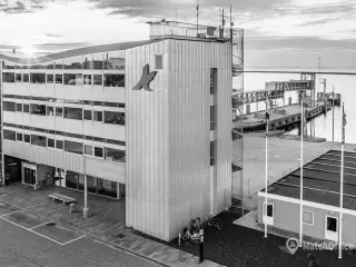 Kontorhotel til leje på Baltic Kaj 1 med fælles faciliteter.