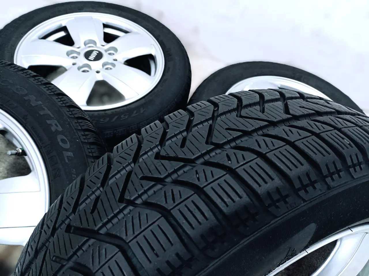 Billede 7 - 5x112 15" ET46 nav 66,6ø MINI vintersæt inkl.TPMS