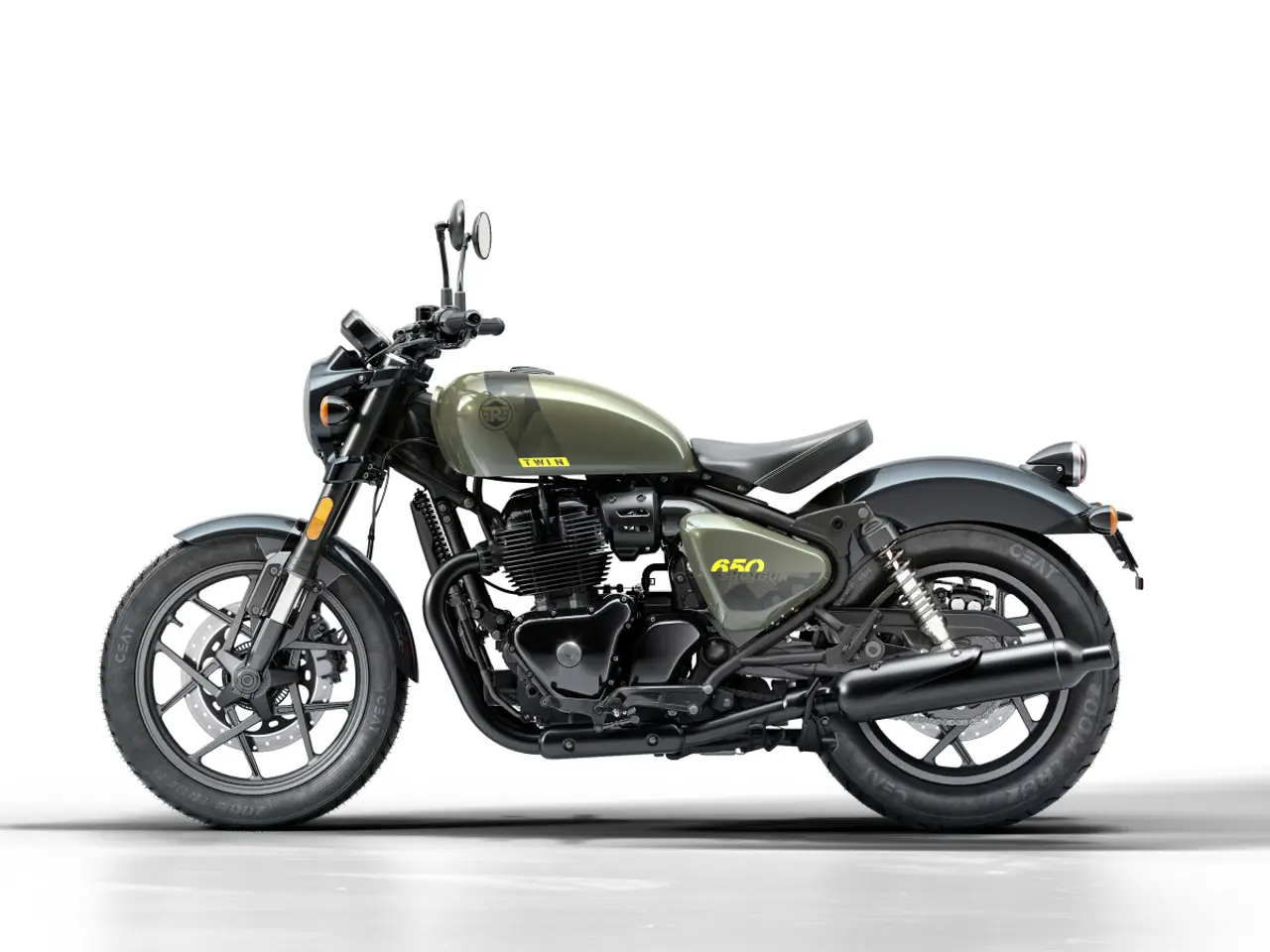 Billede 6 - Royal Enfield Shotgun 650 Sheet Metal Grey Bobber
