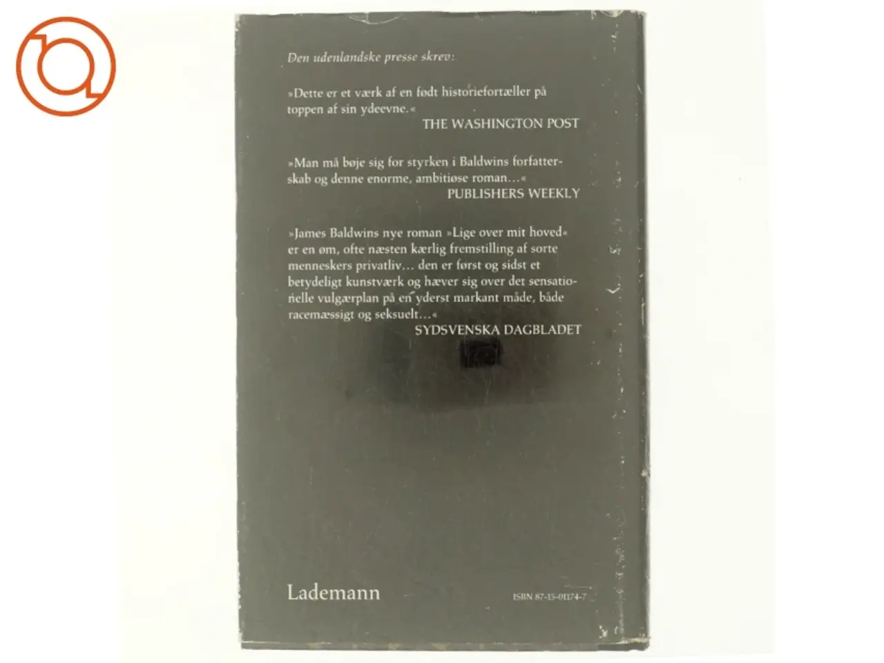 Billede 3 - Lige over mit hoved af James Baldwin (bog)