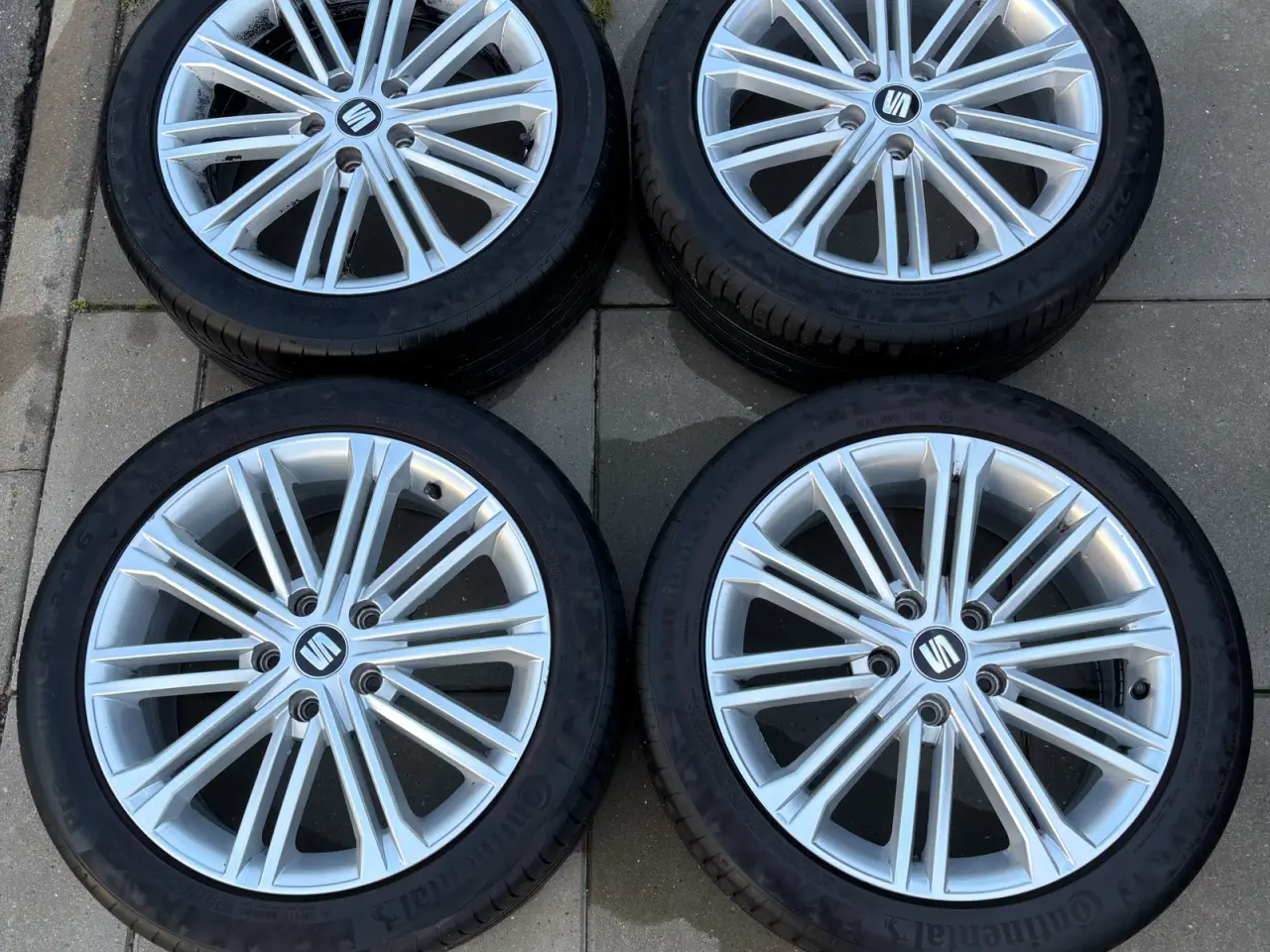Billede 2 - 5x112 Originale Seat Alufælge 17’