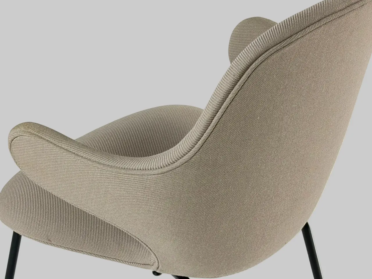 Billede 5 - &Tradition Catch JH15 Stol – Beige/Sort Stel