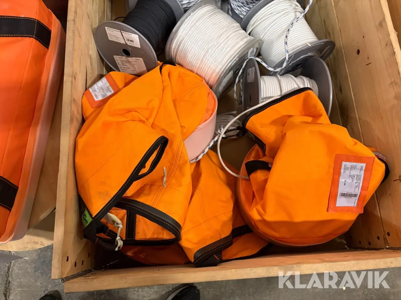 Billede 10 - Offshore tasker og sejlgarn EMG 3579 - 6 tasker / 6 ruller / 1 palle